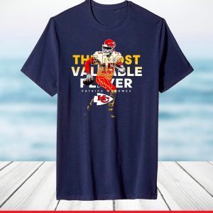 The Most Valuable Player Patrick Mahomes Kansas City Chiefs T-Shirt, 2021 AFC Champions Chiefs Shirt