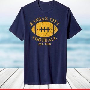 1960-2021 Vintage Kansas City Chiefs Football Shirt