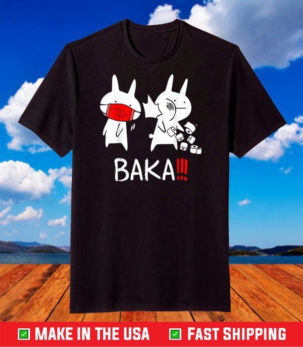 Baka! Idiot! Funny Japanese Anime T-Shirt
