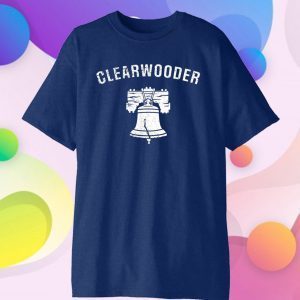 Clearwooder Clearwater Funny Philly Baseball T-Shirt