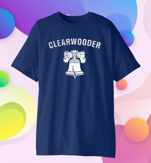Clearwooder Clearwater Funny Philly Baseball T-Shirt
