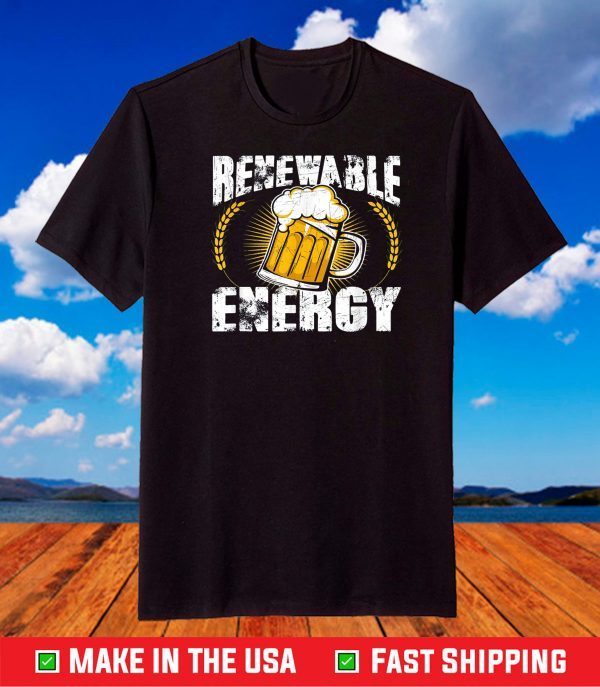 Environmental Beer Delicious Renewable Energy T-Shirt