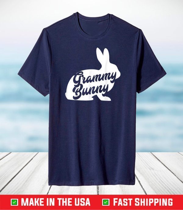 Grammy Bunny Happy Easter 2021 Easter Day Grammy Apparel T-Shirt