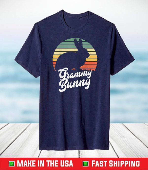 Grammy Bunny Happy Easter 2021 Easter Day Grammy Apparel T-Shirt