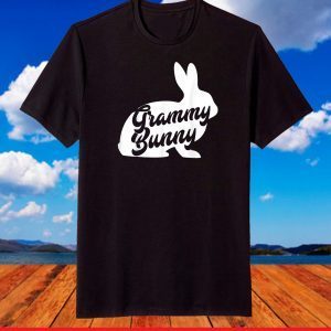 Grammy Bunny Happy Easter 2021 Easter Day Grammy Apparel T-Shirt