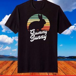 Grammy Bunny Happy Easter 2021 Easter Day Grammy Apparel T-Shirt