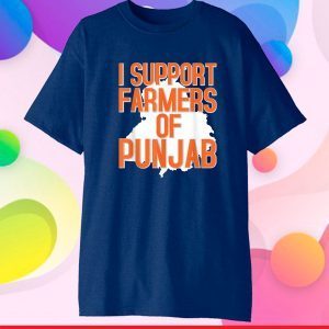 I Support Farmers of Punjab India Kisan Rally Classic T-Shirt