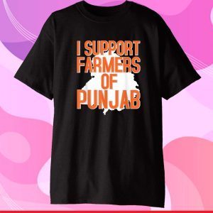 I Support Farmers of Punjab India Kisan Rally Classic T-Shirt