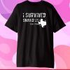 I survived snovid-21 Texas Us 2021 T-Shirt