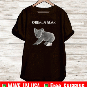 Kamala Bear Chucks and Pearls - Madam VP Kamala Harris T-Shirt