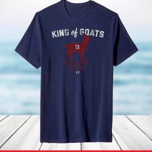 King of GOATs - Tampa Bay Football Champions T-Shirt