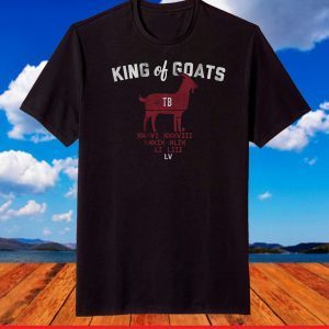 King of GOATs - Tampa Bay Football Champions T-Shirt