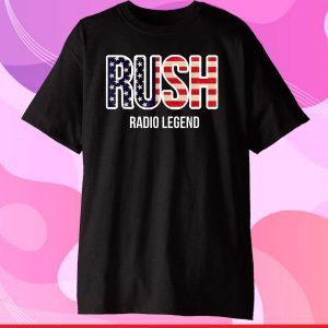 RUSH RADIO LEGEND Life Celebration Conservative Opinions Classic T-Shirt