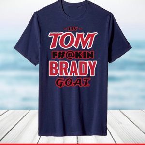 Tom Brady G.O.A.T. Superbowl 55 Champion Tampa Bay Buckaneers T-Shirt