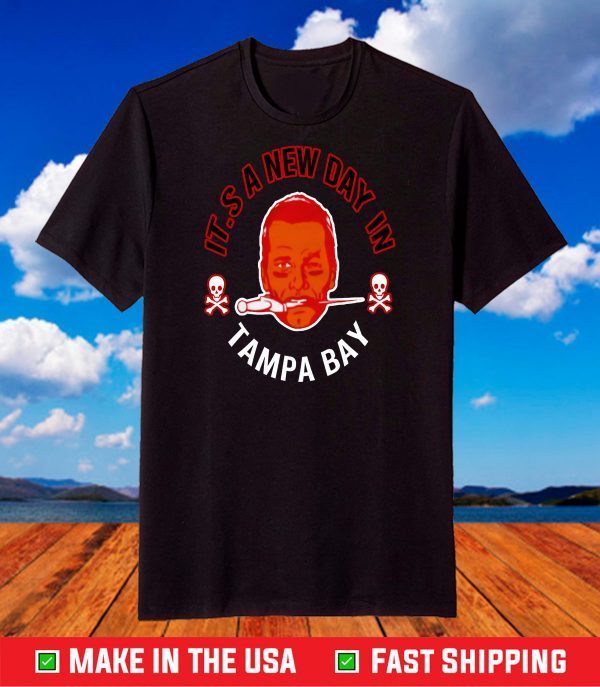 Tom Brady It’s A New Day In Tampa Bay Buccaneers T-Shirt, Tampa Bay NFL Champions Shirt