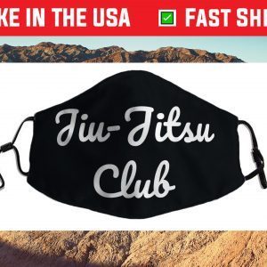 BJJ Brazilian Jiu-Jitsu Jiujitsu Grappling MMA Martial Arts Cloth Face Mask