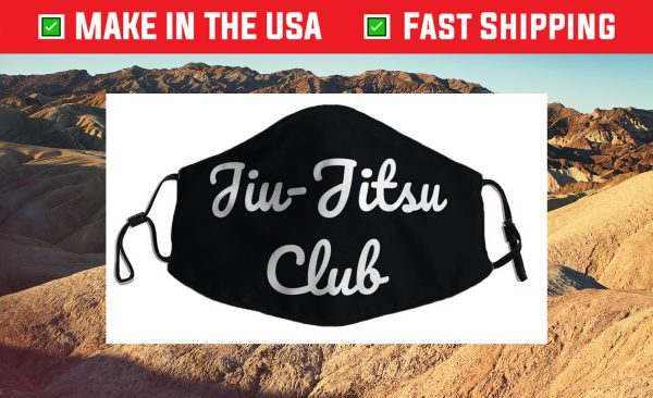 BJJ Brazilian Jiu-Jitsu Jiujitsu Grappling MMA Martial Arts Cloth Face Mask