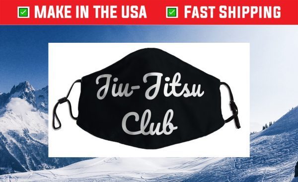 BJJ Brazilian Jiu-Jitsu Jiujitsu Grappling MMA Martial Arts Cloth Face Mask