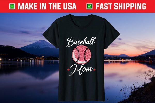 Baseball Mom Cool Sport Mommy Mama Momma Wife Mother Classic T-Shirts