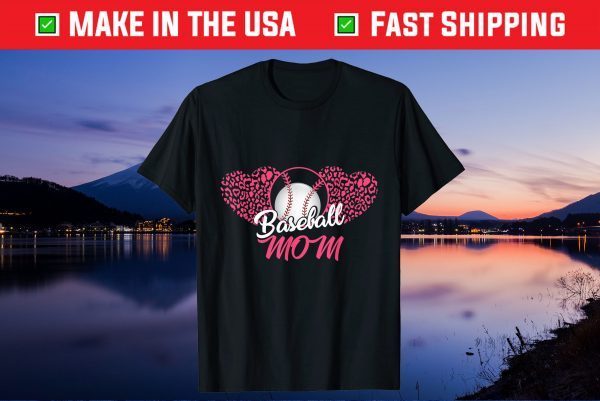 Baseball Mom Mother's Day 2021 Gift T-Shirt