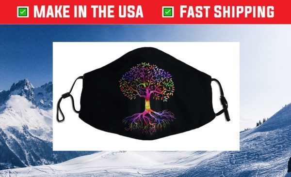 Colorful Tree Of Life, Gifts Birthday Cloth Face Mask