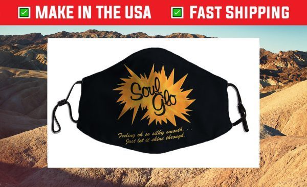 Coming to America Soul Glo Logo Cloth Face Mask