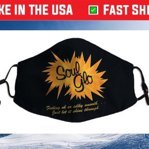 Coming to America Soul Glo Logo Cloth Face Mask