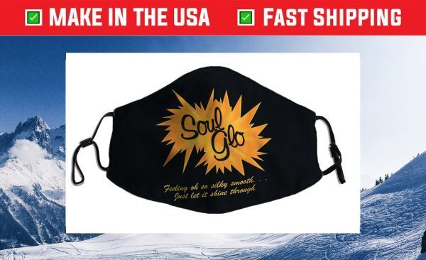 Coming to America Soul Glo Logo Cloth Face Mask