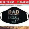 "Dad of the Birthday Girl"- Family Donut Birthday Cloth Face Mask