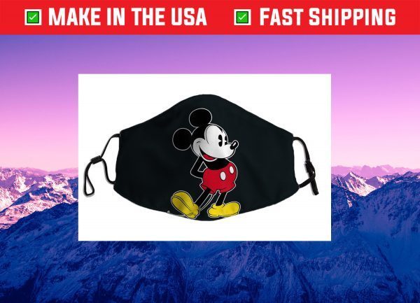 Disney Mickey Mouse Classic Pose Cloth Face Mask