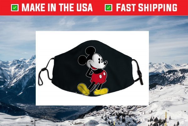 Disney Mickey Mouse Classic Pose Cloth Face Mask