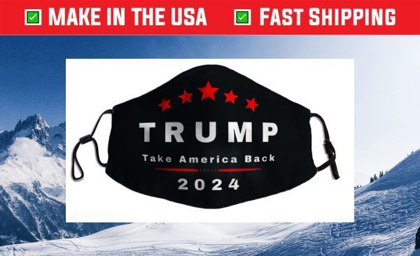 Donald Trump 2024 Take America Back Cloth Face Mask