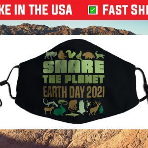 Earth Day 2021 Cloth Face Mask