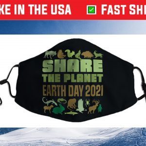 Earth Day 2021 Cloth Face Mask