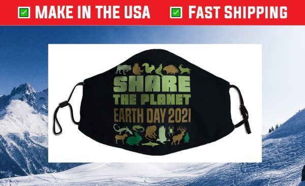 Earth Day 2021 Cloth Face Mask