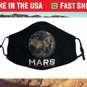 Earth Day 2021 Occupy Planet Mars Science Astronomy Funny Face Mask