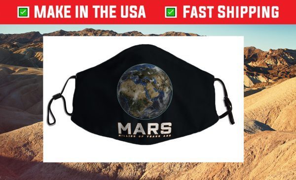 Earth Day 2021 Occupy Planet Mars Science Astronomy Funny Face Mask