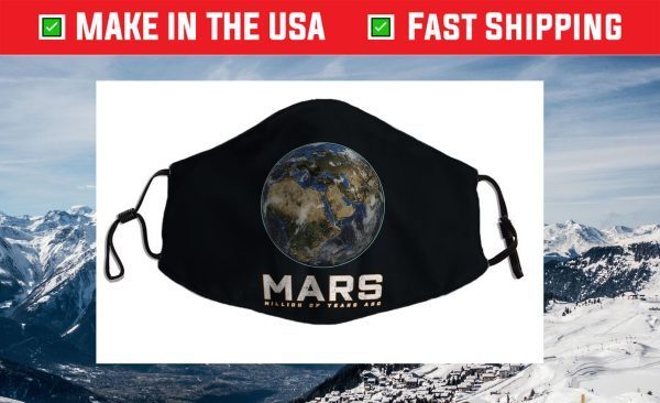 Earth Day 2021 Occupy Planet Mars Science Astronomy Funny Face Mask