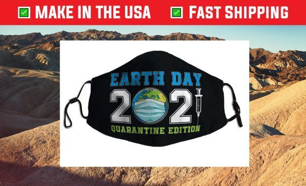 Earth Day Save The Planet Environmental Cloth Face Mask