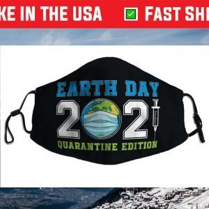 Earth Day Save The Planet Environmental Cloth Face Mask