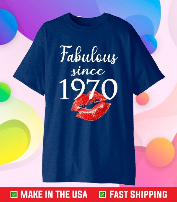 Fabulous Since 1970 Chapter 51 Birthday Classic T-Shirt