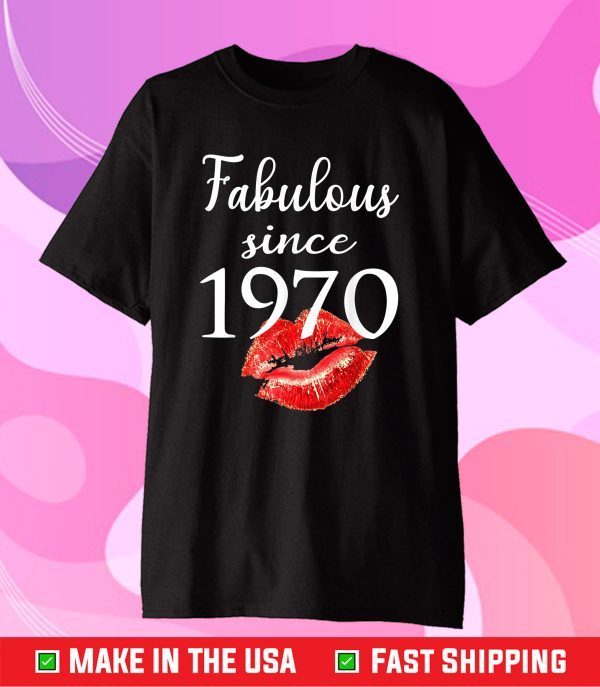 Fabulous Since 1970 Chapter 51 Birthday Classic T-Shirt