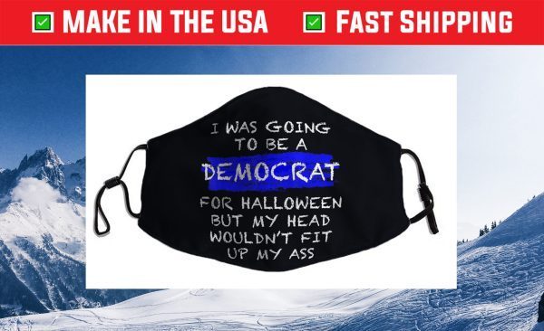 Funny Anti-Liberal Adult Halloween Costume Filter Face Mask