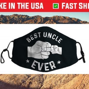 Funny Best Uncle Ever Fist-bump Us 2021 Face Mask