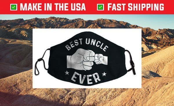 Funny Best Uncle Ever Fist-bump Us 2021 Face Mask