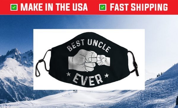 Funny Best Uncle Ever Fist-bump Us 2021 Face Mask