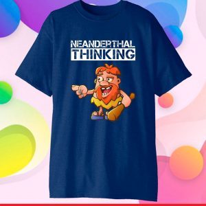 Funny caveman Neanderthal Thinking Classic T-Shirt