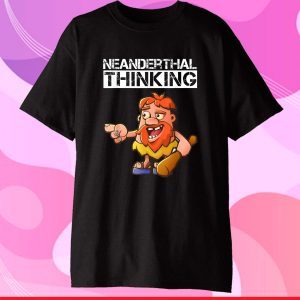 Funny caveman Neanderthal Thinking Classic T-Shirt