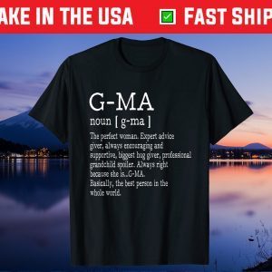 G-Ma Definition Grandma Mother Day Gift T-Shirt