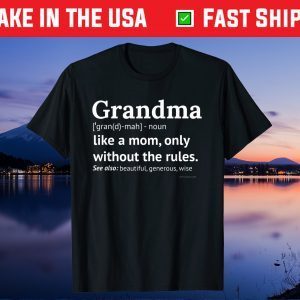 Grandma Definition Grandmother Gift T-Shirt